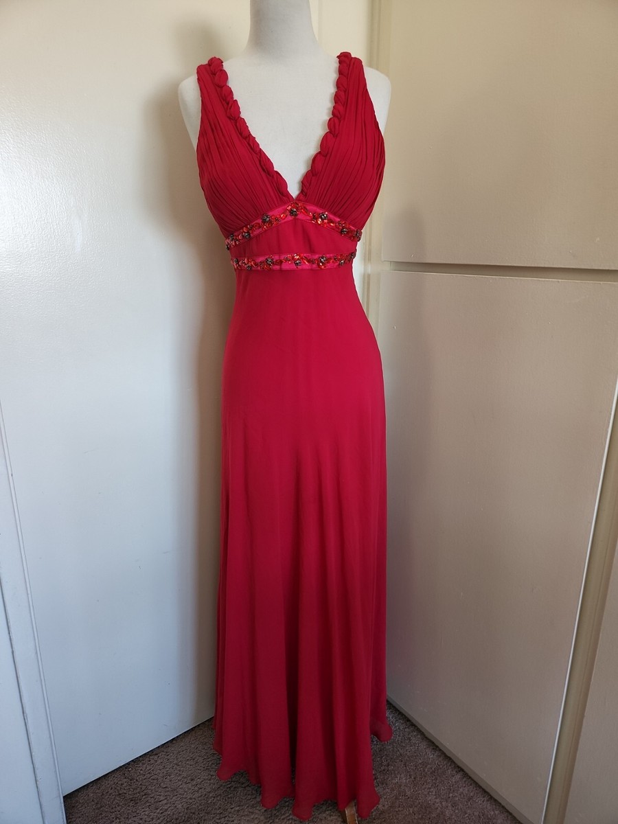 green emerald velvet dress 90s Nina Austin Gown main image 0