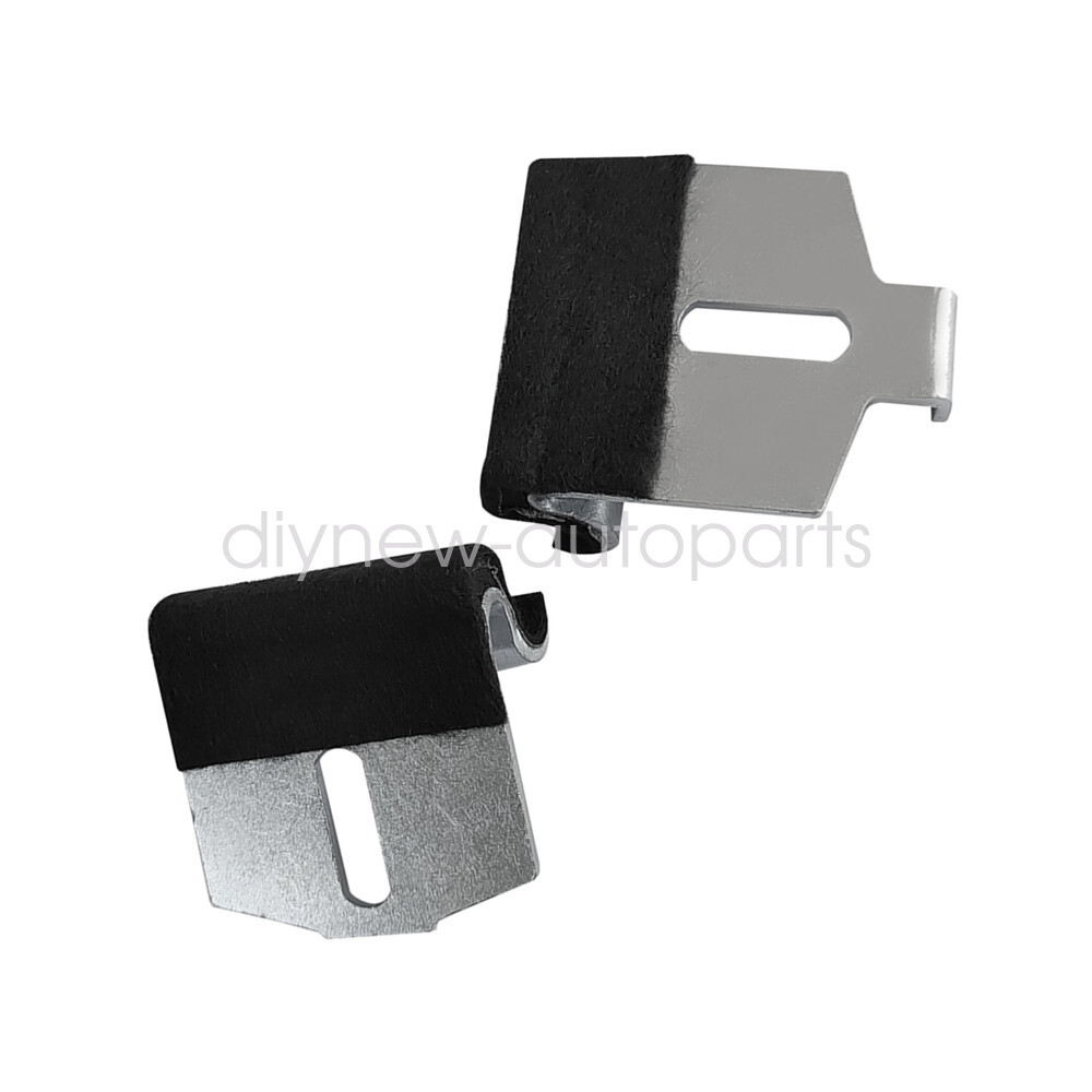 Pair Door Window Guide Stabilizers w/Felt For 1968-1969 Camaro & Firebird Repair