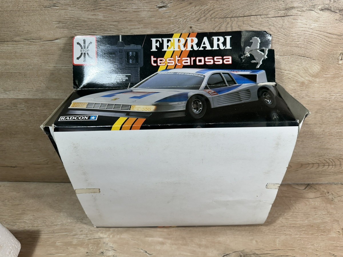 Vintage RADCON RC FERRARI TESTAROSSA 1/15 Scale | eBay
