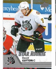 2020-21 Upper Deck AHL Star Rookie RC David Cotton #170