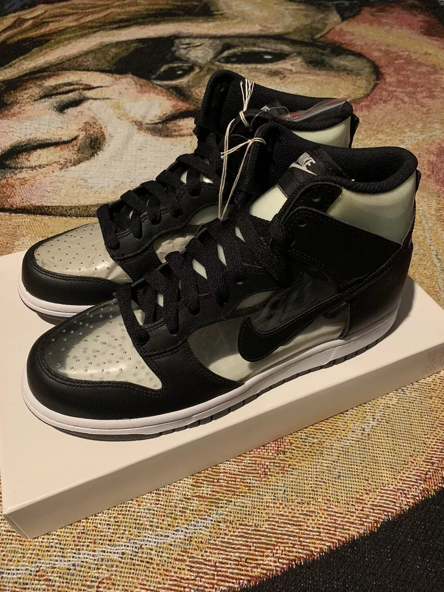Nike Dunk High Retro Comme Des Garcons CDG Clear Co.jp Stussy