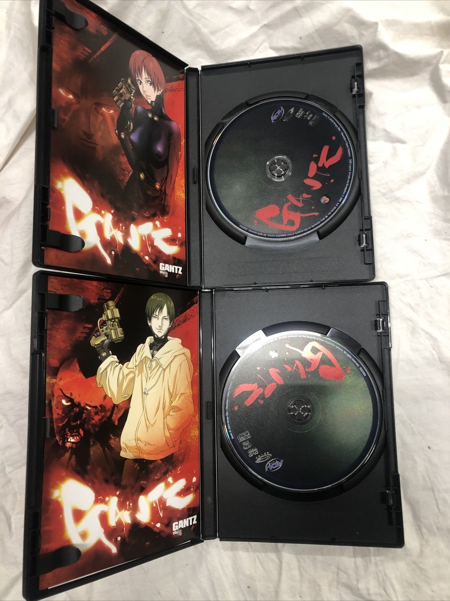 Gantz Double DVD Box Set Vol. 1 2 3 4 5 6 7 8 9 10 1-10 Anime Lot