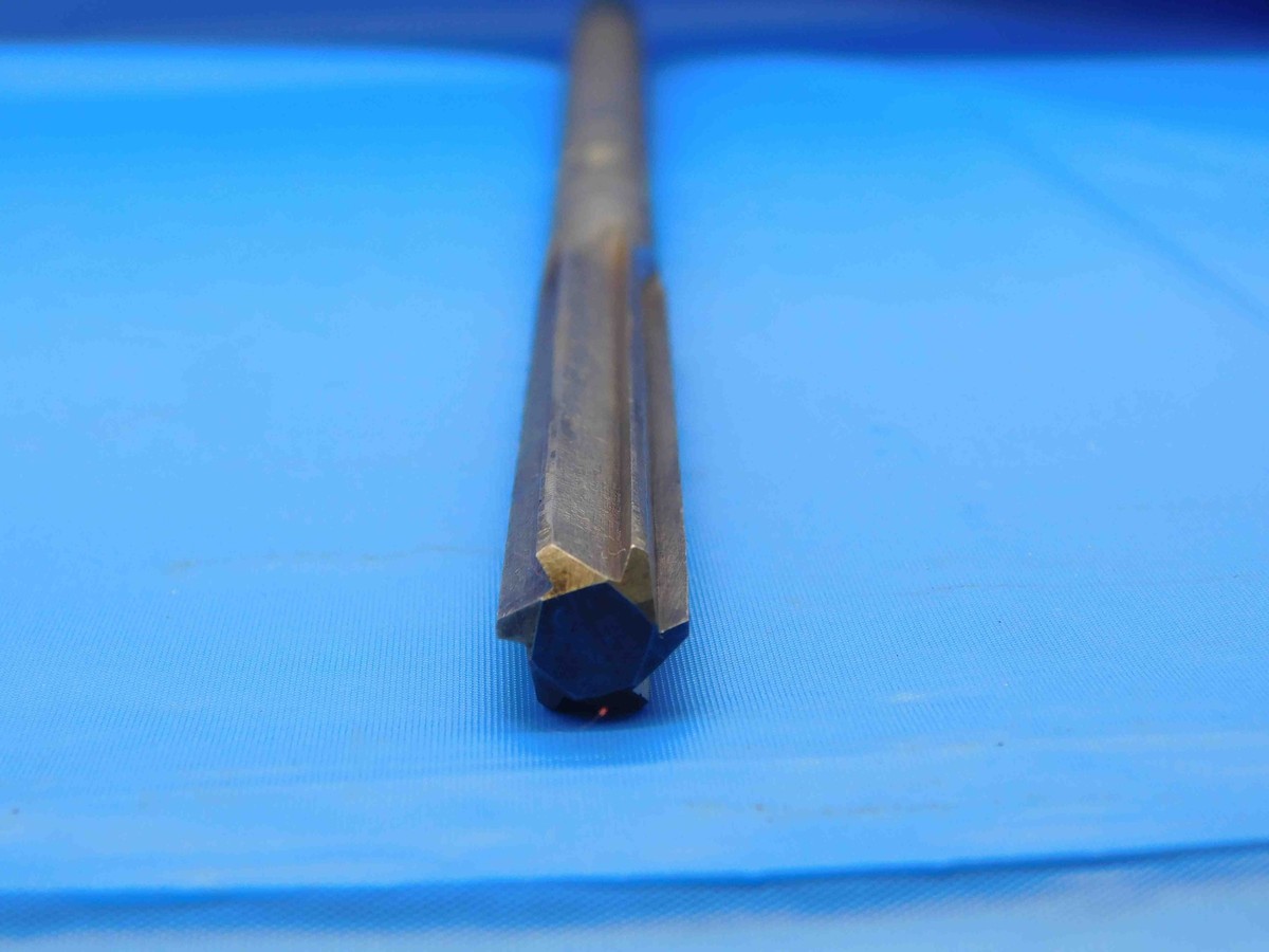 0.4348 O.D. HSS CHUCKING REAMER 6 FLUTE .4348 7/16 .4375 -.0027