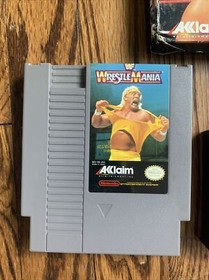 WWF Wrestlemania (Nintendo NES) autentico con scatola originale