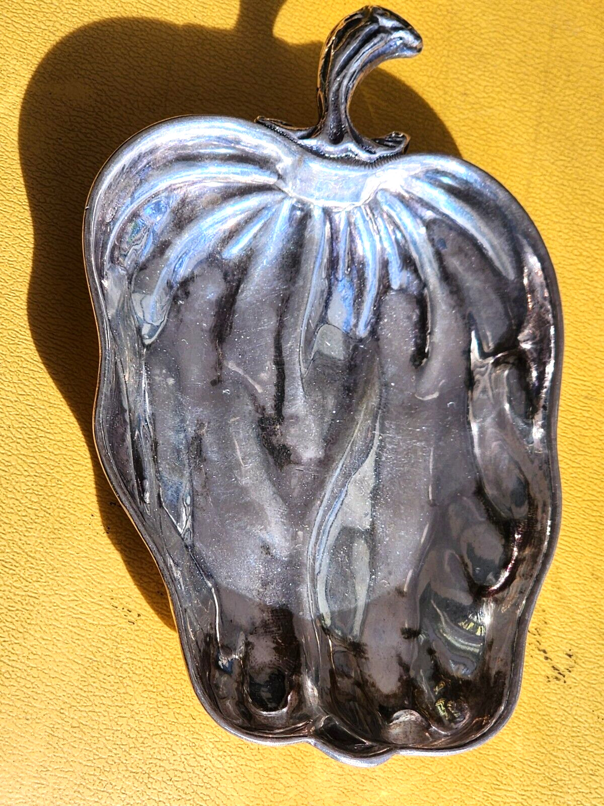 Antique Italian Sterling Silver 6" Pepper Dish