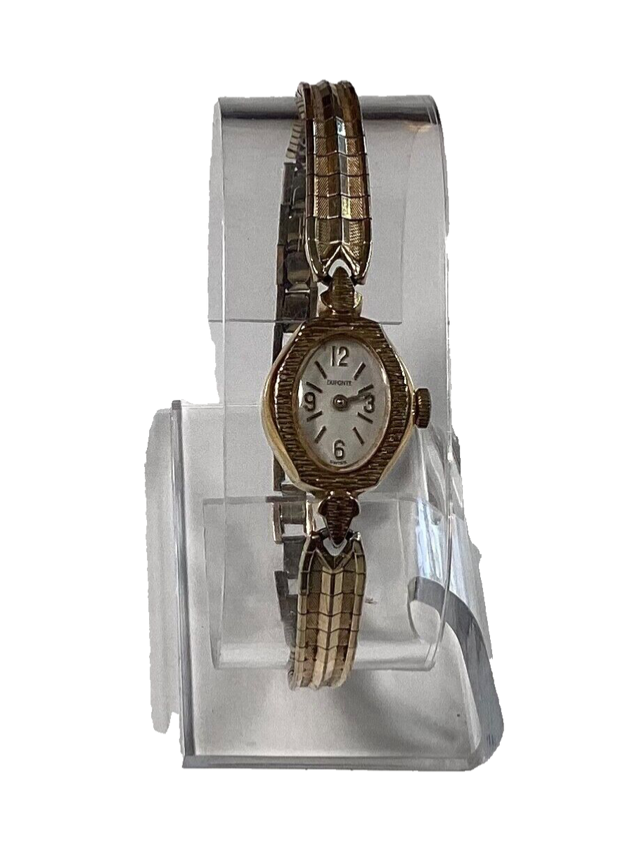 Vintage 1960's Ladies Dufonte By Lucien Piccard Giltron