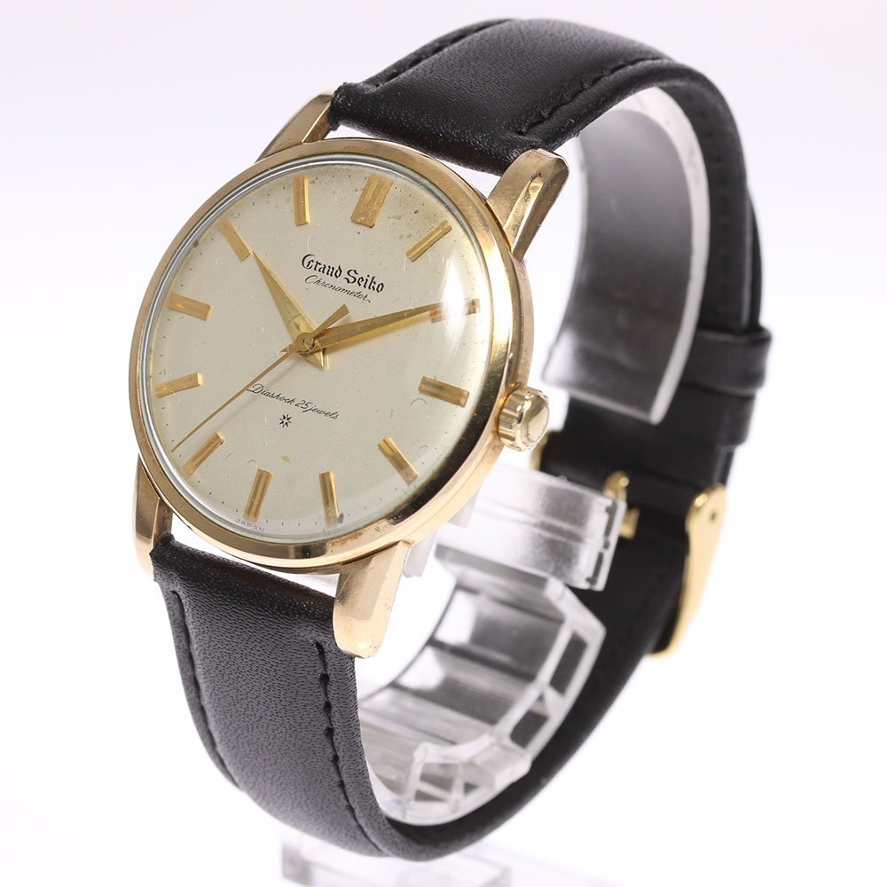 SEIKO Grand Seiko First cal.3180 early model printed logo SEIKO Grand Seiko First cal.3180 early model printed logo