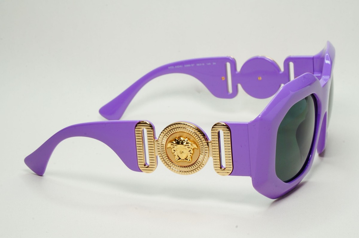 Versace Sunglasses Oversized Medisa Lilac Purple Grey MOD VE  display picture 2