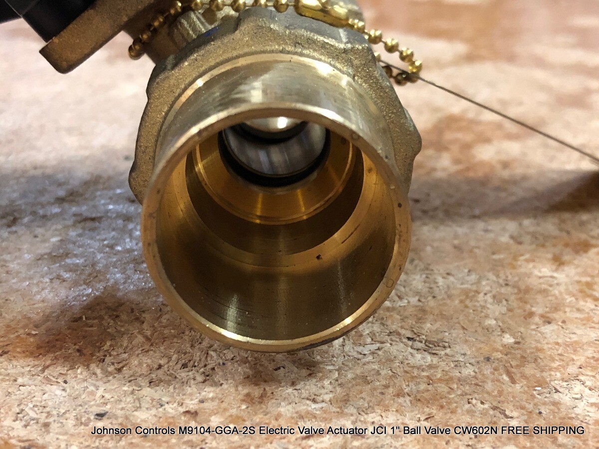 Johnson Controls M9104GGA2S Actuator JCI 1" Ball Valve CW602N FREE