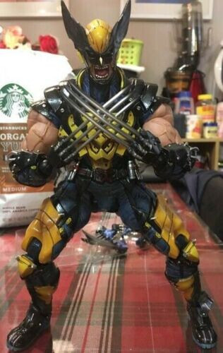 11" Authentic Square Enix Play Arts Kai Marvel Wolverine figure no box - Picture 5 of 7