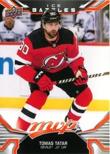 2022-23 Upper Deck MVP - #167 Tomas Tatar ICE BATTLES PARALLEL HOCKEY CARD