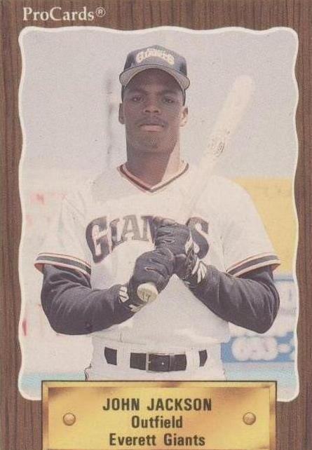 1990 ProCards Minor League - John Jackson #3141 - 1 of 1