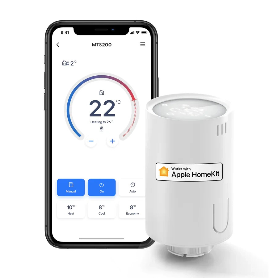 MTS150 WiFi Radiator Thermostat HomeKit Smart Alexa Google Without Hub |  eBay