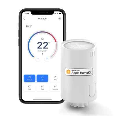 MTS150 WiFi Radiator Thermostat HomeKit Smart Alexa Google Without Hub