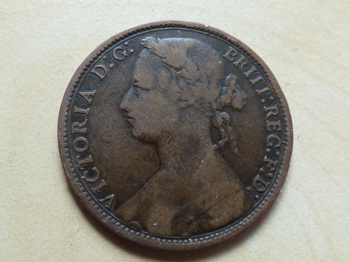 Queen Victoria 1 Penny 1837-1901 Wählen Sie Ihr Datum Jede Münze hat ihr eigenes Bild. - Bild 55 von 259