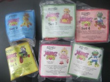 Muppet Babies "Complete 4 Toy Set Plus Both Under-3 Toys" NIP McDonald's 1986