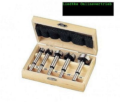 MK Forstnerbohrer Forstnersatz 5 tlg. Astlochbohrer Topfbohrer Holzbohrer