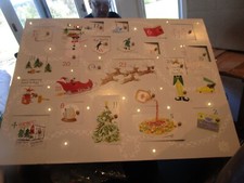 Pottery Barn Elf The Movie Christmas Lit Advent Calendar light up New wo box
