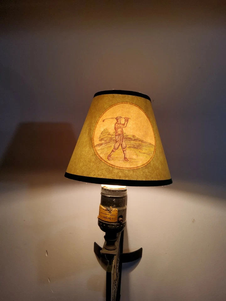 Vintage Stags Head Inn Wall Light Beer Man Cave Bar Decor Deer Elk Iron Golf Foto 2 de 4