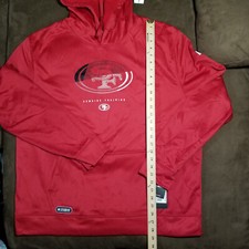 NEW ERA COMBINE AUTHENTIC COMBINE TRAINING JACKET 49ERS XXL