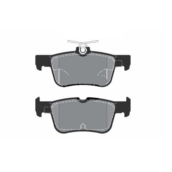 Set BeläGe Schuhe BremsbeläGe Hinten FüR Ford Kuga III ( Dfk )-image