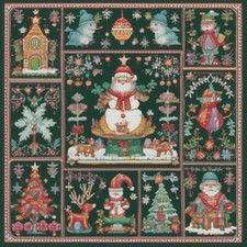 Christmas Spirit Madeira Classic Counted Cros...