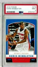 2012 Panini KHRIS MIDDLETON PSA 9