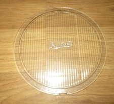 Vintage Overland Headight Glass Lens Monogram 8-18 X 6-1516 Nos