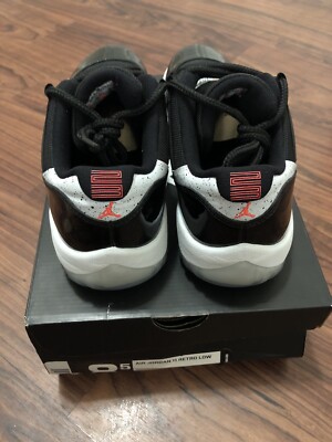 Air Jordan 11 Retro Low 'Infrared' Men's 8.5 US [528895-023