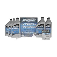 Mercury 8M0107511 Quicksilver 10W-30 Oil Chan...