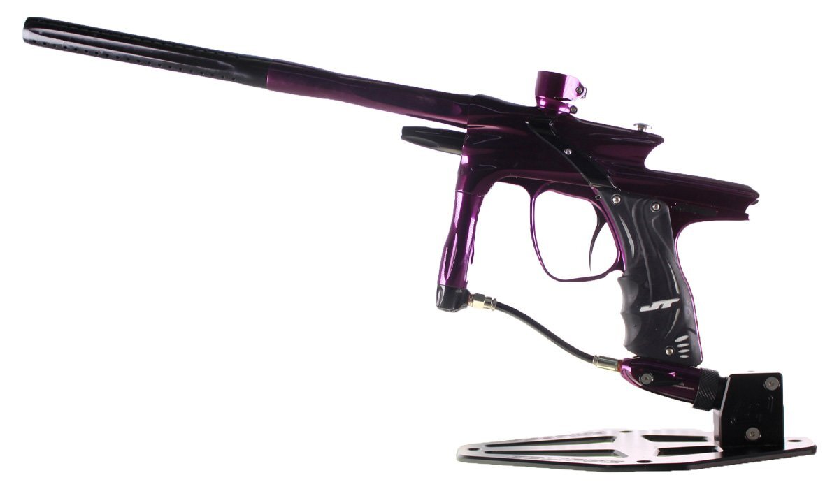 Used JT Impulse Paintball Marker Gun w/ Case Purple / Black No