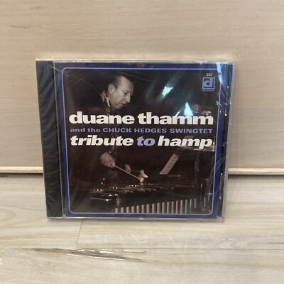 Duane Thamm Tribute to Hamp Brand New CD   Chuck Hedges Swingtet