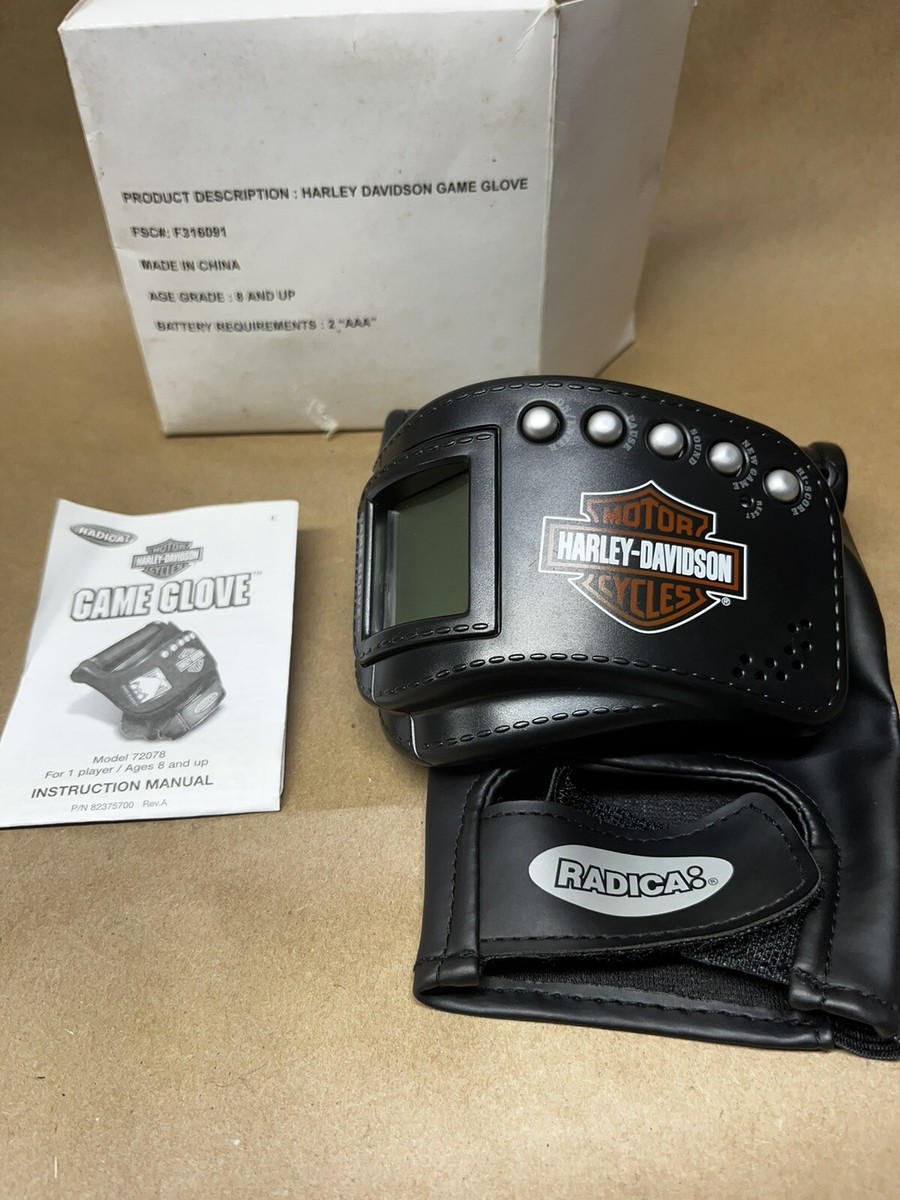 Harley Davidson Motorcycle Game Glove Radica 72078 tested | eBay