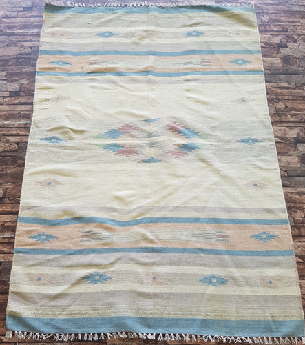 Vintage Handmade Traditional Turkish Kilim Floor Rug Carpet 170x121 cm