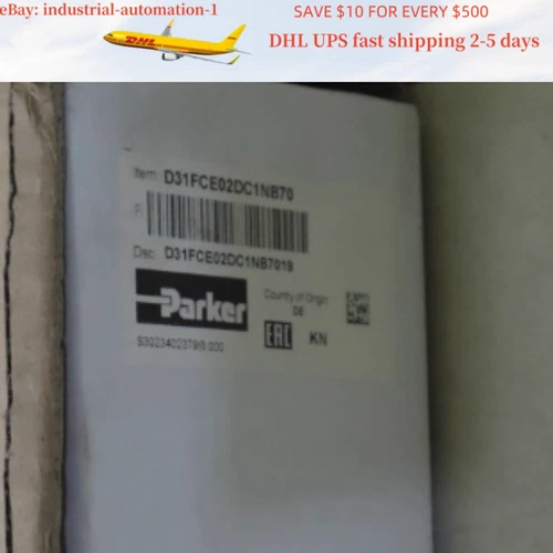 Parker D31FCE02DC1NB7019 proportional valve DHL Shipping