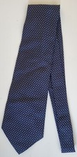 Polo Ralph Lauren Blue Polka Dots Men's Ties. 100% Silk. Made In The USA.
