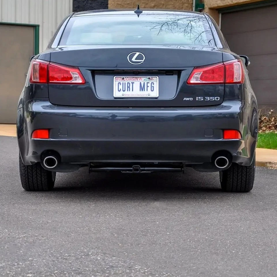 For Lexus IS250 06-13 Trailer Hitch Class 1 Round Exposed Trailer Hitch w 1-1/4" Foto 3 de 4