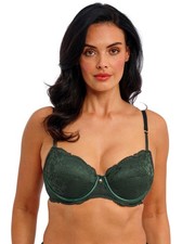 Image of Wacoal Natsuki Lace Balcony Bra Underwired Luxury Bras Lingerie 601306