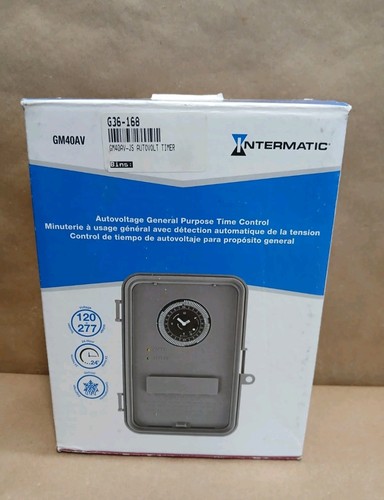 Intermatic GM40AV-JS Temporizador de Voltaje Automático 24 Horas Exterior Tipo 3R DPDT Interruptor de Tiempo - Imagen 15 de 21