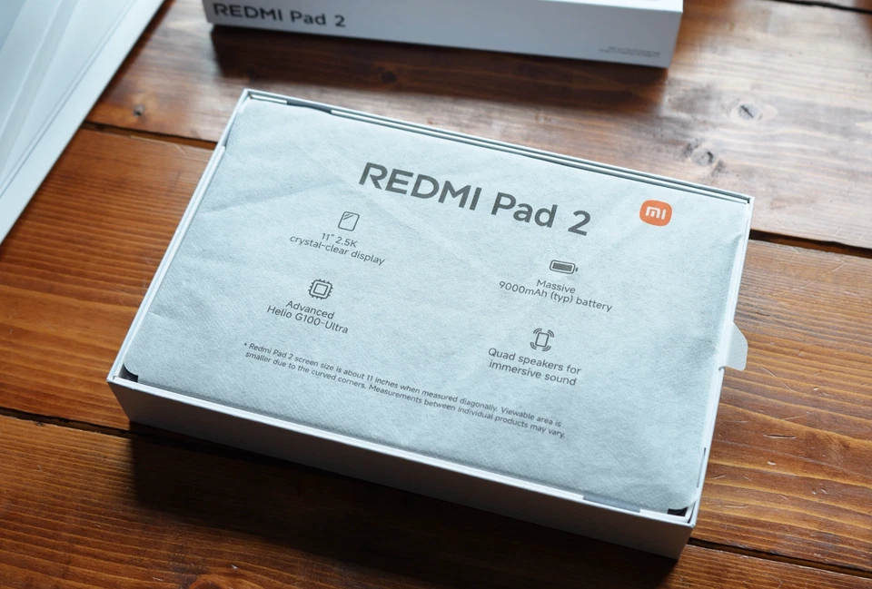 Xiaomi Redmi Pad 2 256GB 8GB RAM WiFi Solo Versión Global - Gris Grafito Foto 3 de 4
