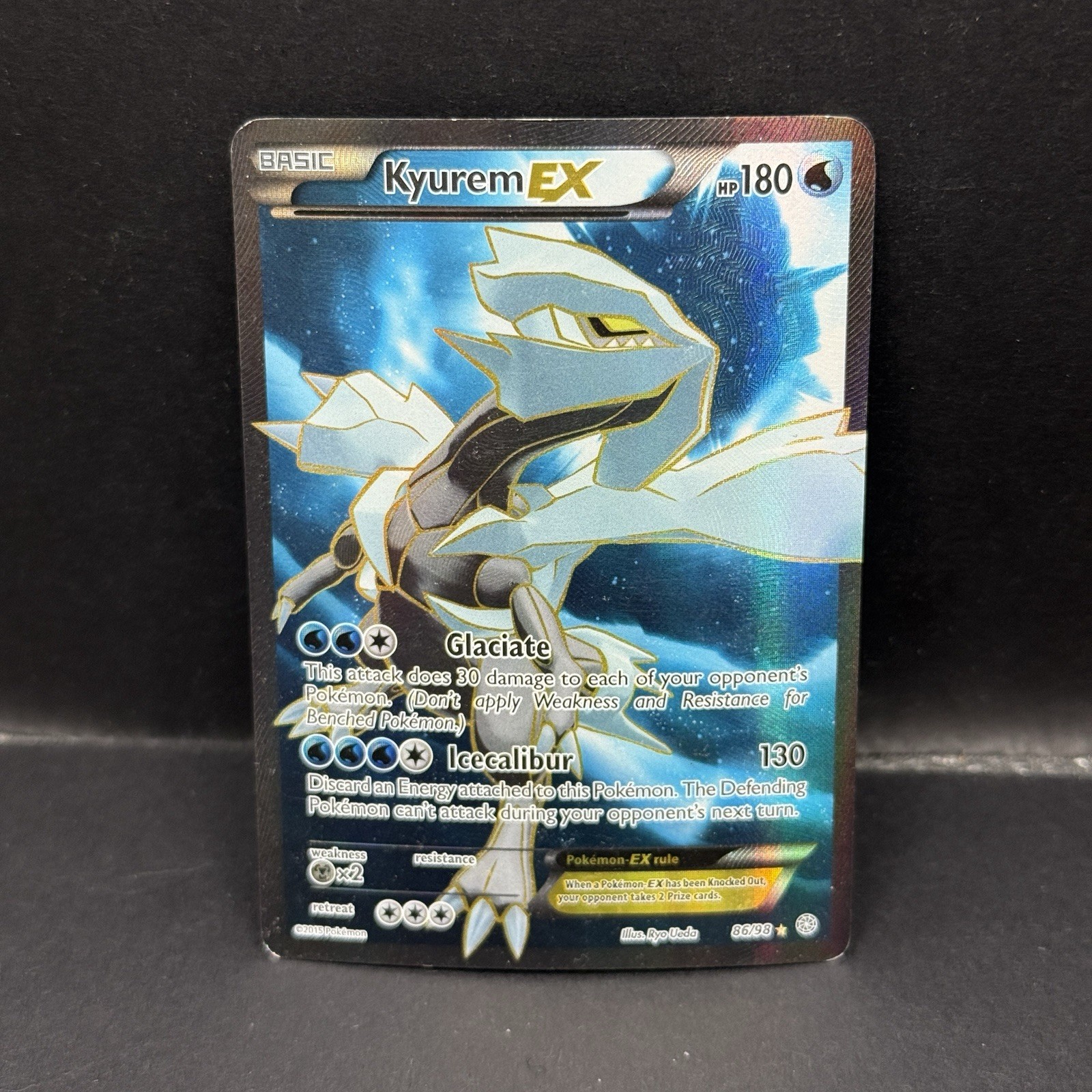 Kyurem EX 86/98 Ultra Rare Ancient Origins Pokemon Heavily Played