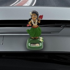 KPFILEH Solar Powered Hula Girl Dancing Car Dashboard Decorations, Cute Swing Ha