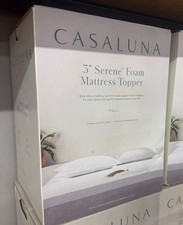 Casaluna 3 inch Serene Foam Mattress Topper Full Size Memory Foam