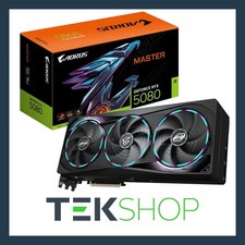 Gigabyte AORUS GeForce RTX 5080 Master 16G Graphics Card 16GB GDDR7
