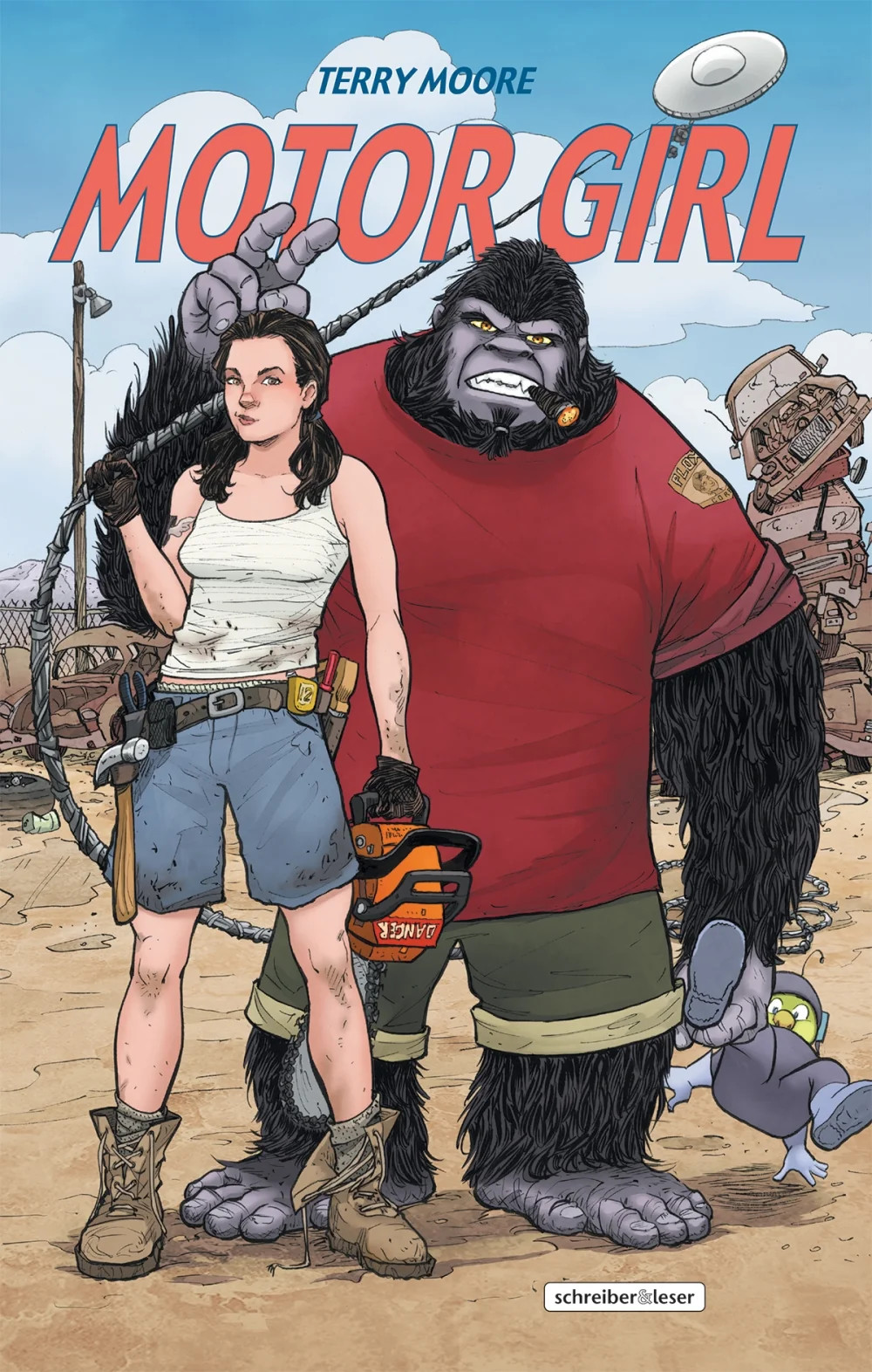 Schreiber + Leser Jungen Motor Girl, Comics + Manga Von Terry Moore - Bild 2