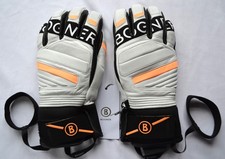 BOGNER SILVAN HERREN SKI HANDSCHUHE WEIß NEO...