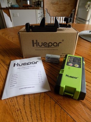 Huepar LR-6RG Line Laser Receiver NIB NEVER USED!
