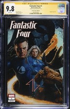 Fantastic Four #1 - Trinity SDCC Adi Granov Variant Signed - CGC SS 9.8