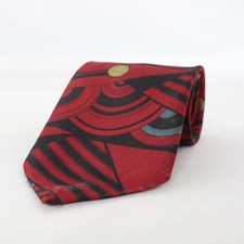 Jammers & Leufgen, Krawatte, Herren, Polyester, Rot/Schwarz/Mehrfarbig #GzY