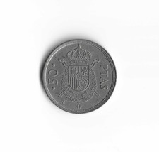 1982 Spain - 50 Pesetas - 922 - Copper Nickel - 12.5g